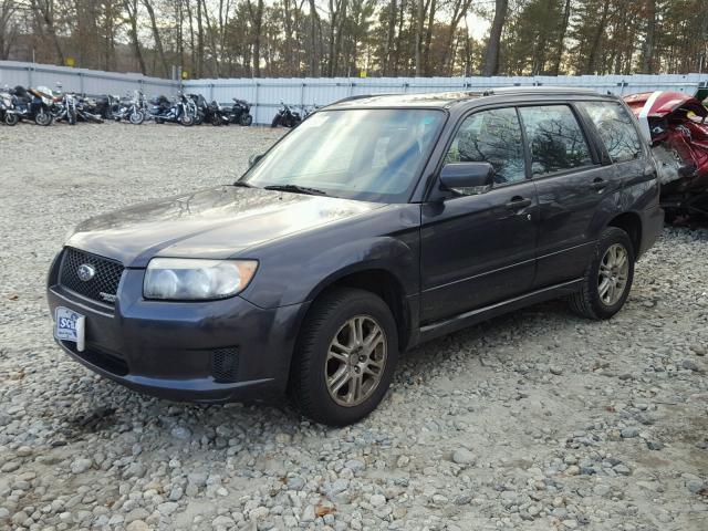 JF1SG66628G726745 - 2008 SUBARU FORESTER S 黑色 照片 2