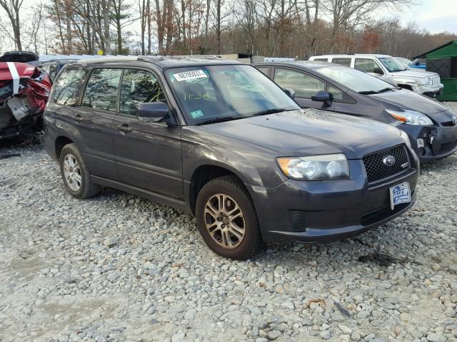 JF1SG66628G726745 - 2008 SUBARU FORESTER S BLACK photo 9