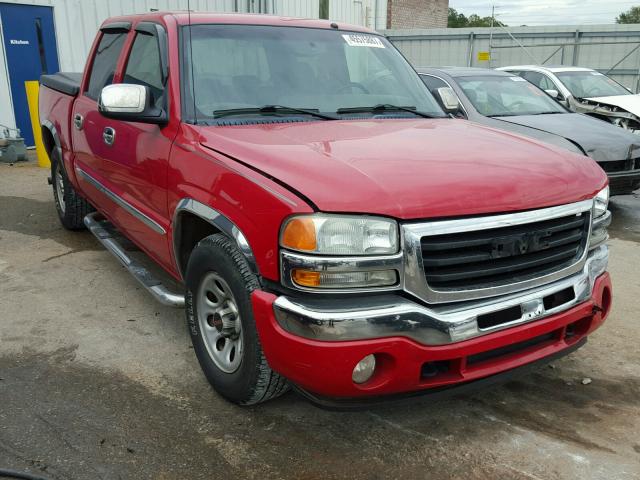 2GTEC13T351151497 - 2005 GMC NEW SIERRA RED photo 1