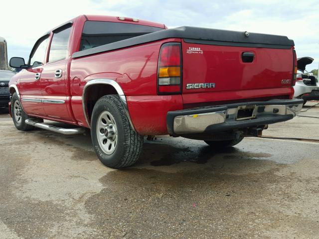 2GTEC13T351151497 - 2005 GMC NEW SIERRA RED photo 3