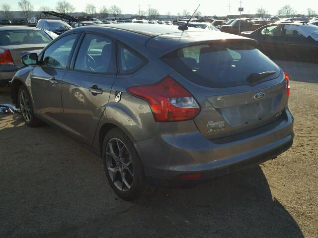 1FADP3K27EL302572 - 2014 FORD FOCUS SE CHARCOAL photo 3