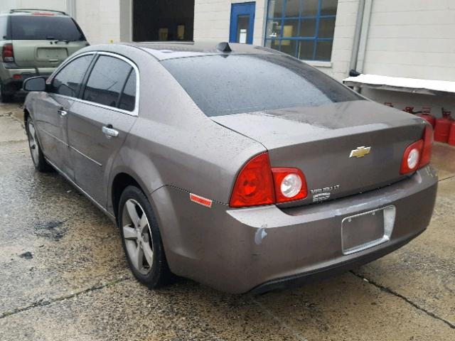 1G1ZC5EU9CF273553 - 2012 CHEVROLET MALIBU 1LT ყავისფერი ფოტო 3