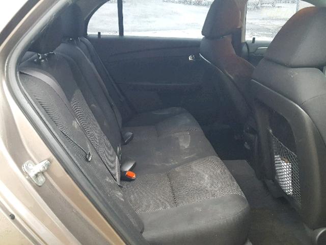 1G1ZC5EU9CF273553 - 2012 CHEVROLET MALIBU 1LT ყავისფერი ფოტო 6