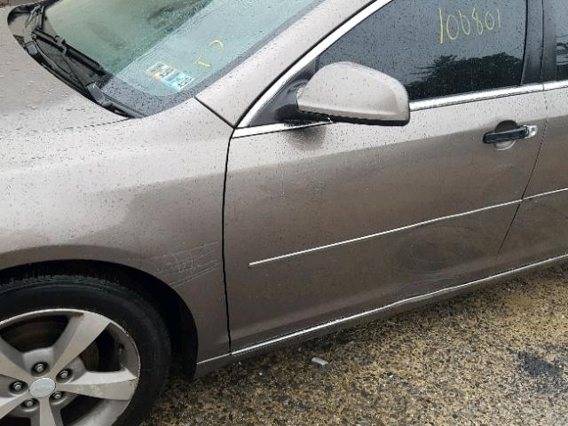 1G1ZC5EU9CF273553 - 2012 CHEVROLET MALIBU 1LT ყავისფერი ფოტო 9