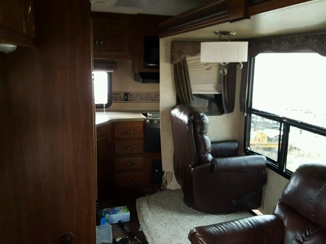 4YDF27R21EV506915 - 2014 HIGH 5TH WHEEL BROWN photo 6