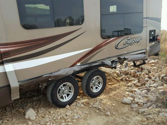 4YDF27R21EV506915 - 2014 HIGH 5TH WHEEL BROWN photo 9