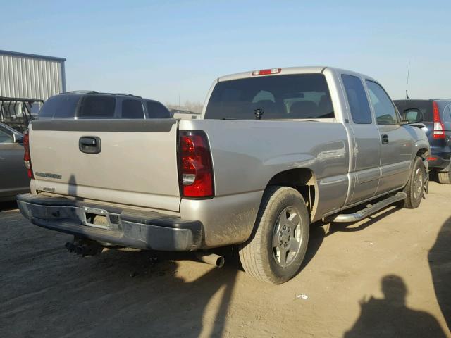 1GCEC19Z87Z142705 - 2007 CHEVROLET SILVERADO TAN photo 4