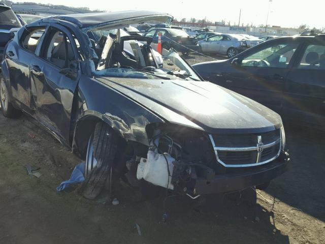 1B3LC56R58N604411 - 2008 DODGE AVENGER SX BLACK photo 1