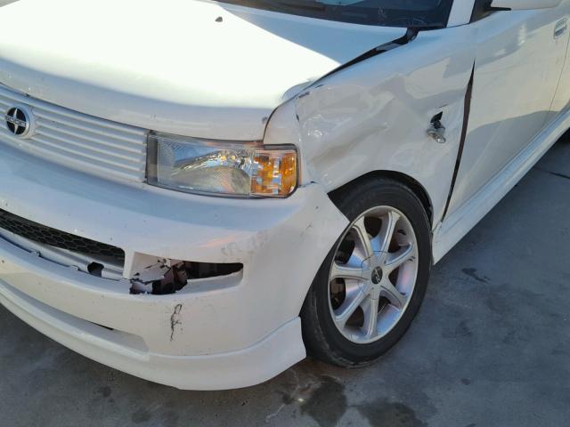 JTLKT334064067770 - 2006 TOYOTA SCION XB თეთრი ფოტო 9
