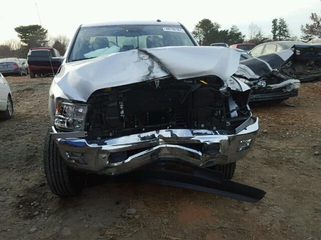 3C6TR4DT5HG536665 - 2017 RAM 2500 SLT SILVER photo 9
