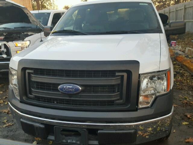 1FTEW1CM9EKF27295 - 2014 FORD F150 SUPER WHITE photo 9