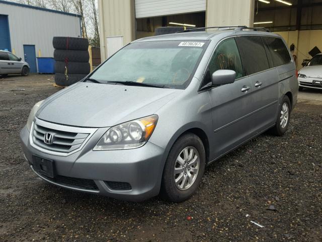 5FNRL38438B005813 - 2008 HONDA ODYSSEY EX GRAY photo 2