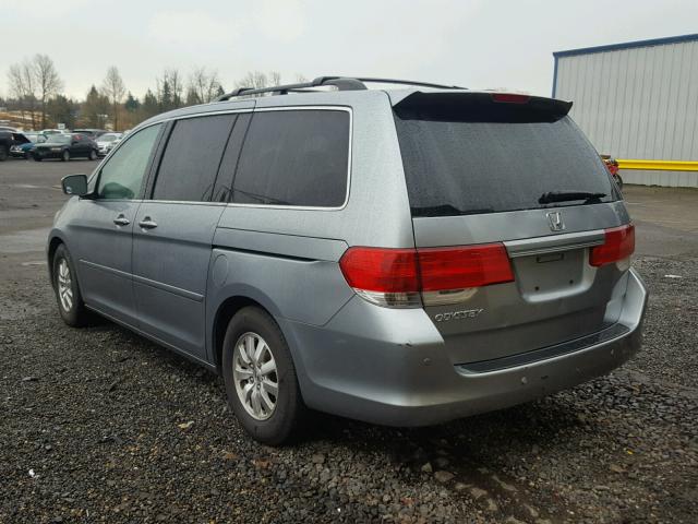 5FNRL38438B005813 - 2008 HONDA ODYSSEY EX GRAY photo 3