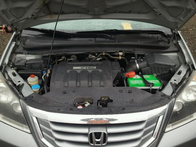 5FNRL38438B005813 - 2008 HONDA ODYSSEY EX GRAY photo 7