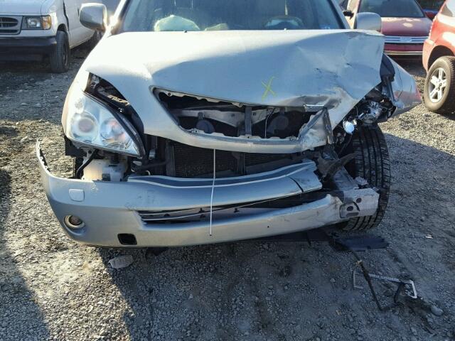 JTJHW31UX72024239 - 2007 LEXUS RX 400H GREEN photo 7