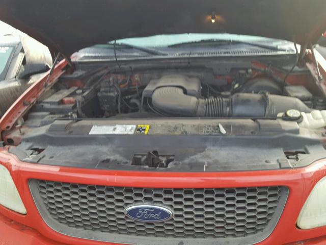 1FTRW07672KD73074 - 2002 FORD F150 SUPER RED photo 7