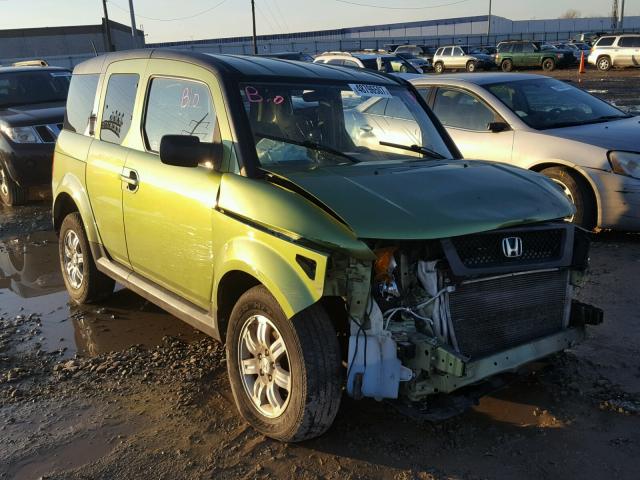 5J6YH18776L014725 - 2006 HONDA ELEMENT EX GREEN photo 1