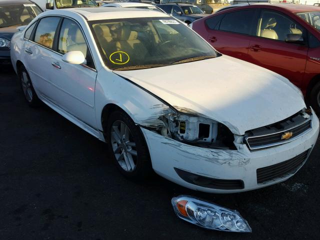 2G1WC5EMXA1257871 - 2010 CHEVROLET IMPALA LTZ WHITE photo 1