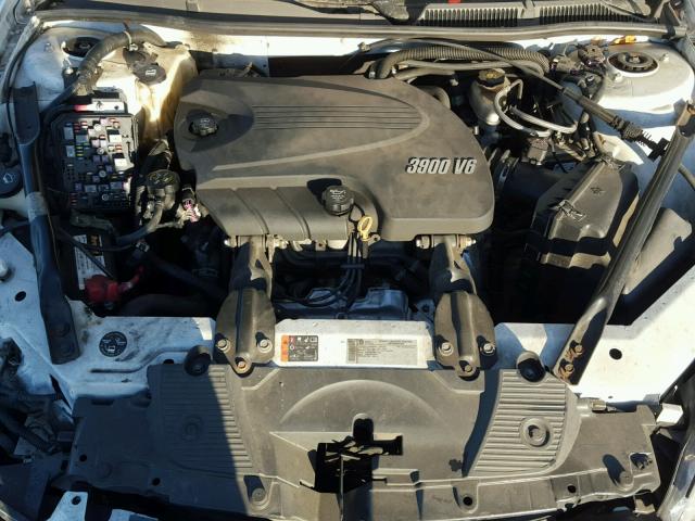 2G1WC5EMXA1257871 - 2010 CHEVROLET IMPALA LTZ WHITE photo 7