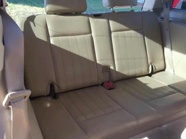 5LMEU88H45ZJ25565 - 2005 LINCOLN AVIATOR 红色 照片 9