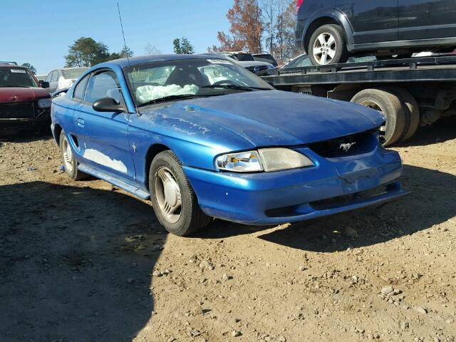 1FALP4042RF217214 - 1994 FORD MUSTANG BLUE photo 1