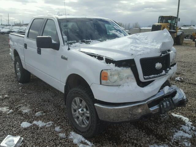 1FTPW14566FB40908 - 2006 FORD F150 SUPER WHITE photo 1