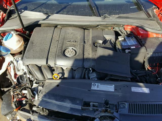 3VWPP7AJ4DM670354 - 2013 VOLKSWAGEN JETTA S Qırmızı foto 7