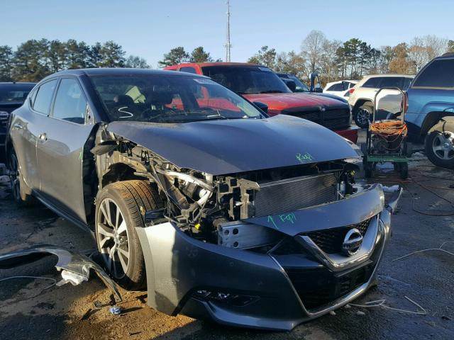 1N4AA6AP2HC360189 - 2017 NISSAN MAXIMA 3.5 GRAY photo 1