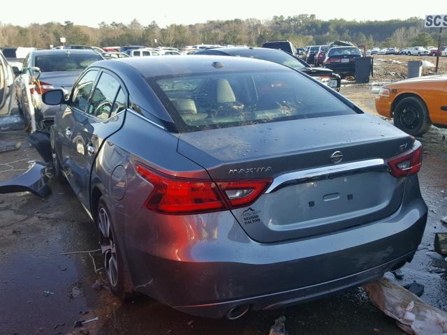 1N4AA6AP2HC360189 - 2017 NISSAN MAXIMA 3.5 GRAY photo 3