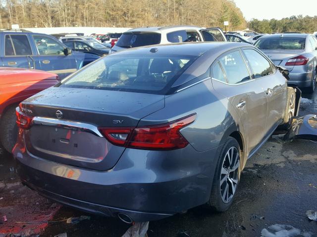 1N4AA6AP2HC360189 - 2017 NISSAN MAXIMA 3.5 GRAY photo 4