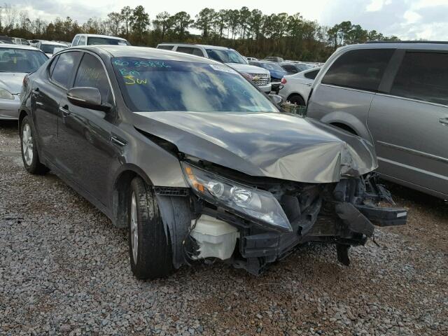 5XXGM4A77DG114653 - 2013 KIA OPTIMA LX GRAY photo 1