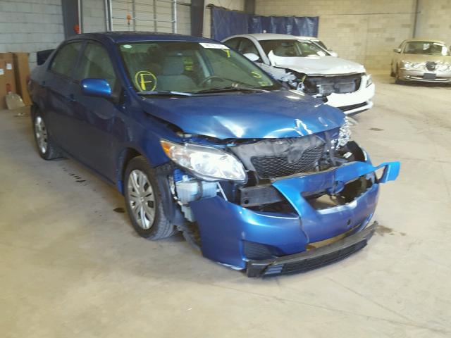 2T1BU4EEXAC331877 - 2010 TOYOTA COROLLA BA BLUE photo 1