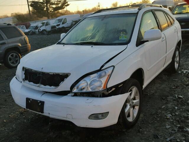 2T2HA31U94C010732 - 2004 LEXUS RX 330 WHITE photo 2