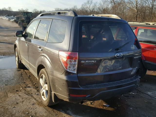 JF2SH63609H763527 - 2009 SUBARU FORESTER 2 GRAY photo 3