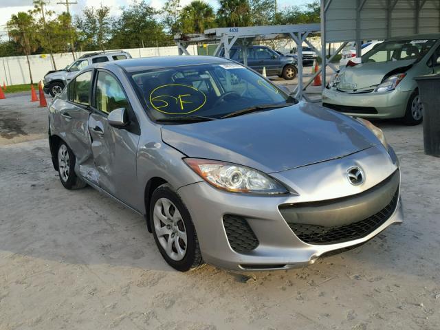 JM1BL1UF7C1520666 - 2012 MAZDA 3 I SILVER photo 1