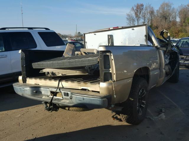 2GCEC19T441385167 - 2004 CHEVROLET SILVERADO GOLD photo 4