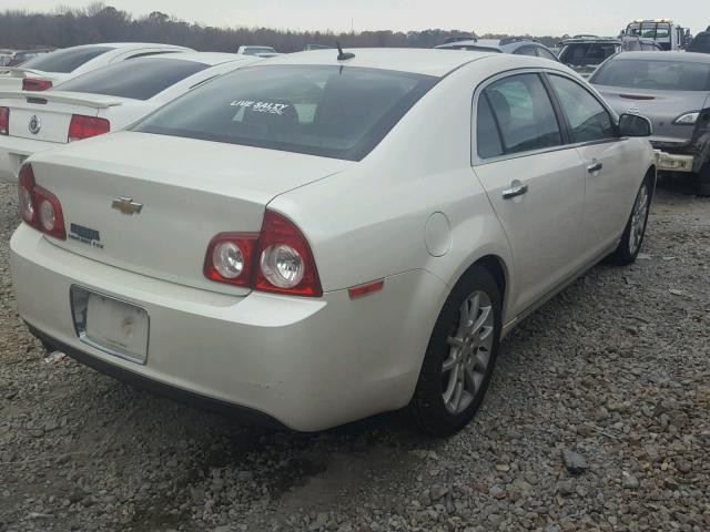 1G1ZE5E11BF226189 - 2011 CHEVROLET MALIBU LTZ WHITE photo 4