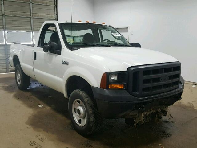 1FTNF21597EB30169 - 2007 FORD F250 SUPER WHITE photo 1