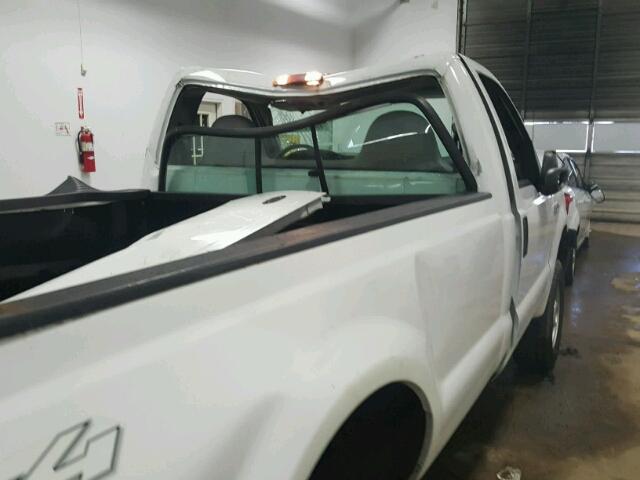 1FTNF21597EB30169 - 2007 FORD F250 SUPER WHITE photo 9