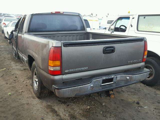 2GCEC19W9X1222688 - 1999 CHEVROLET SILVERADO GRAY photo 3