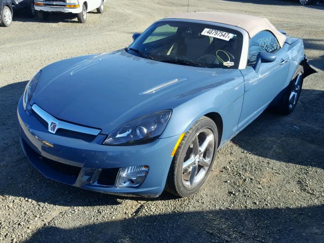 1G8MF35X18Y117066 - 2008 SATURN SKY REDLIN BLUE photo 2