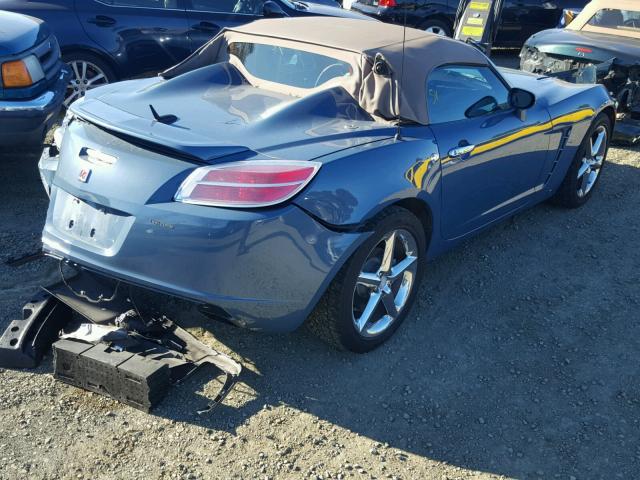 1G8MF35X18Y117066 - 2008 SATURN SKY REDLIN BLUE photo 4