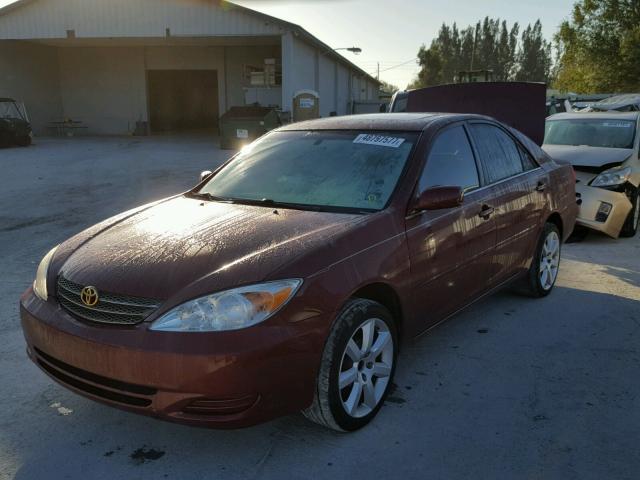 4T1BE32K54U367688 - 2004 TOYOTA CAMRY LE 红色 照片 2