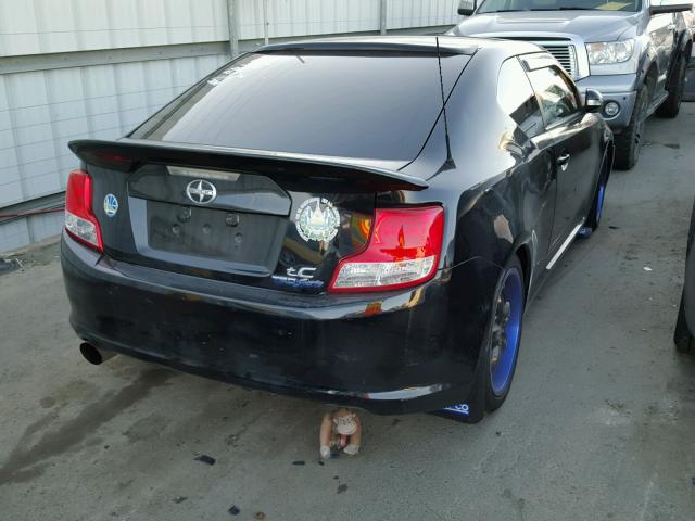 JTKJF5C75C3042524 - 2012 TOYOTA SCION TC 黑色 照片 4