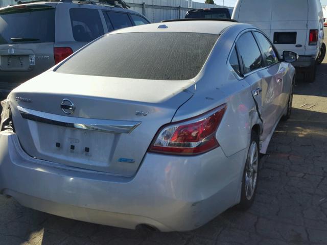 1N4AL3AP4DC179369 - 2013 NISSAN ALTIMA 2.5 SILVER photo 4