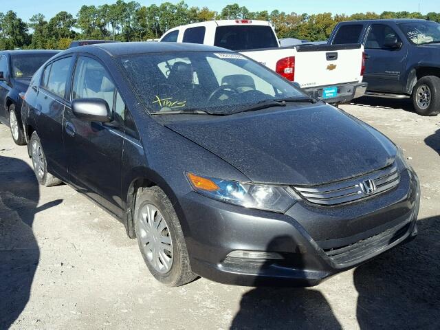 JHMZE2H54BS003025 - 2011 HONDA INSIGHT LX GRAY photo 1