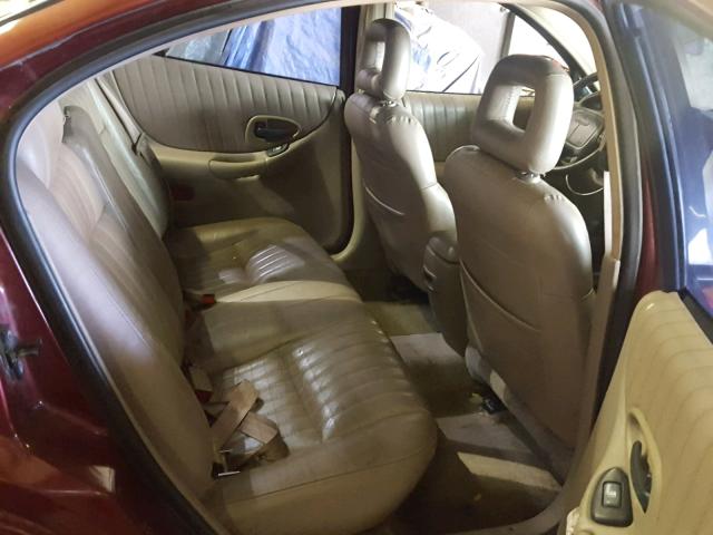 1G2WP52K5YF219521 - 2000 PONTIAC GRAND PRIX მუქწითელი ფოტო 6