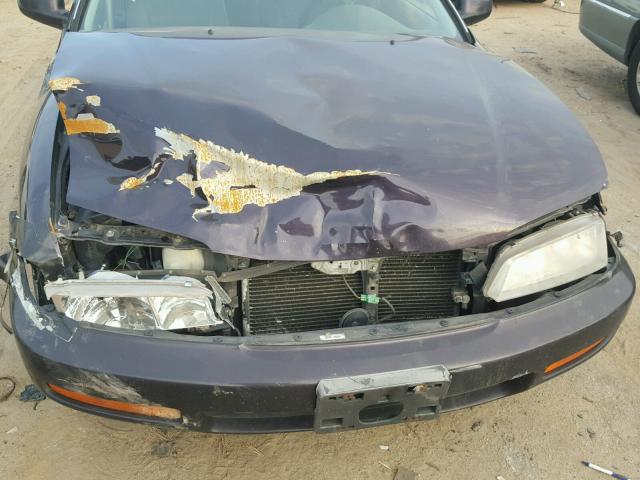 1HGCD5607VA095326 - 1997 HONDA ACCORD SE PURPLE photo 7