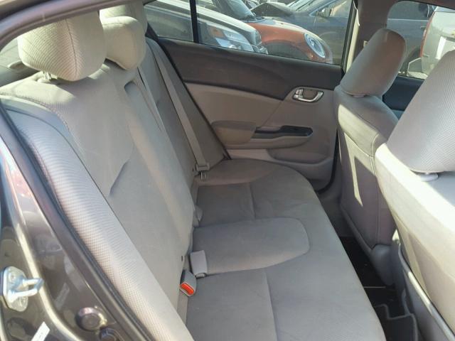 19XFB2F84CE096188 - 2012 HONDA CIVIC EX SILVER photo 6