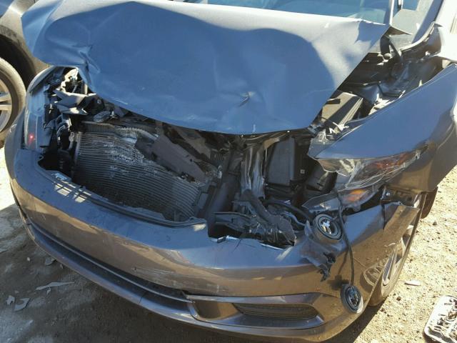 19XFB2F84CE096188 - 2012 HONDA CIVIC EX SILVER photo 9